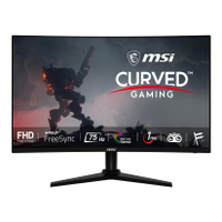 MSI 27-inch curved monitor | £169 £139 at Very
Save £30 - Very had you covered if you were looking for a budget-friendly curved monitor here. This lovely screen keeps things simple with a 1080p resolution but bags you Freesync too, which helps to smooth over the fact that it's limited to just 75Hz. Still, great value for money at well-under the 150-quid mark last year.