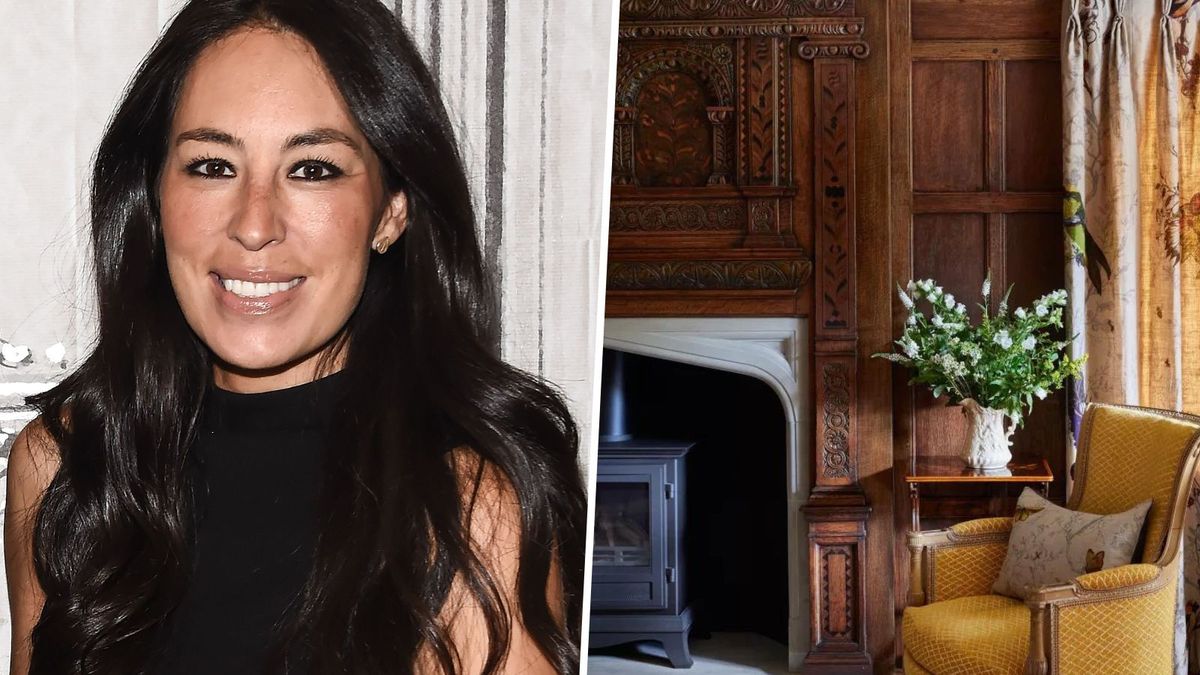 Joanna Gaines's entryway is reviving this dated trend for 2024