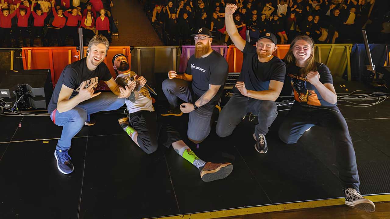 Massive Wagons take a bow at The Great Hall in Lancaster