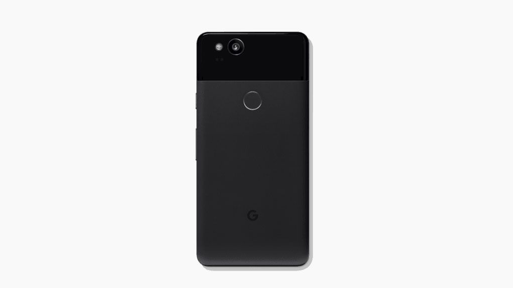 The Google Pixel 2 in Just Black