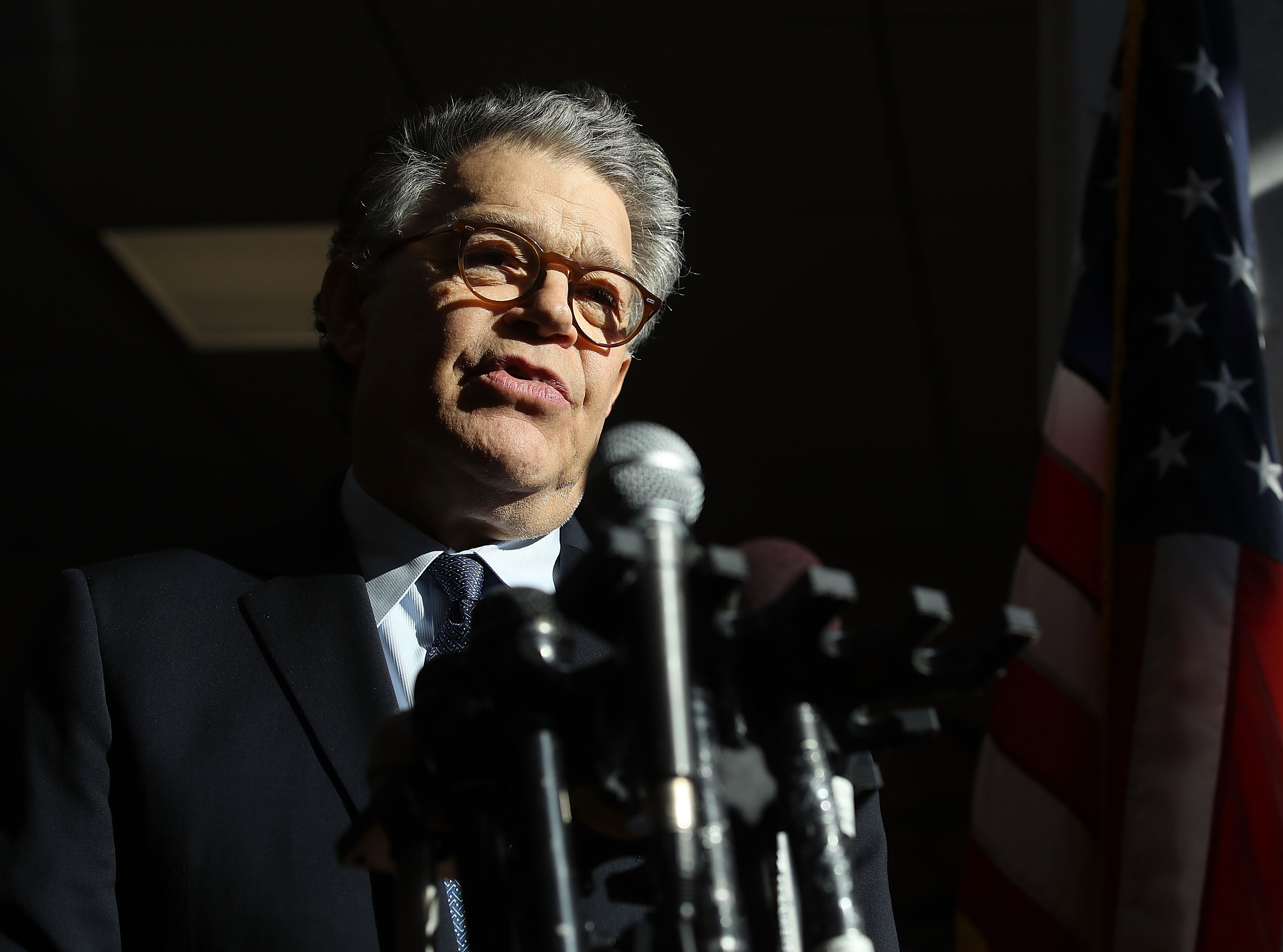 Al Franken on Capitol Hill