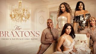 Towanda, Tamar, Toni, Trina and Miss E in key art for The Braxtons