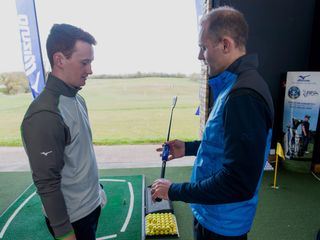 3-handicapper Liam Frean in search of the perfect shaft fit
