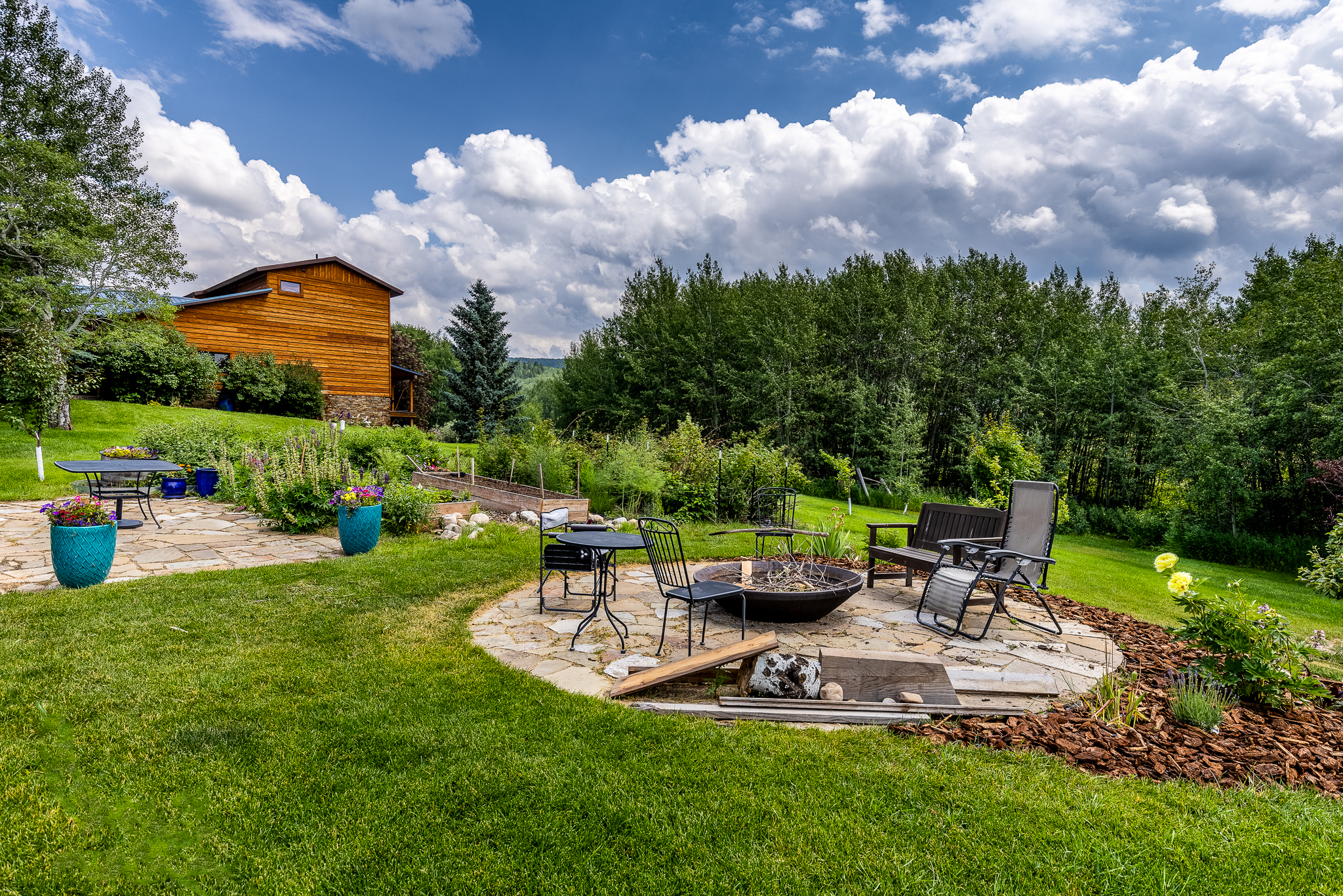 A home for sale in Wyoming.