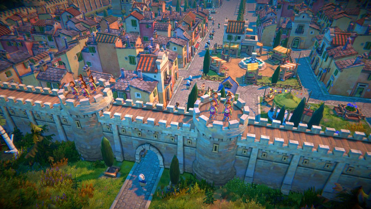 A fantasy village