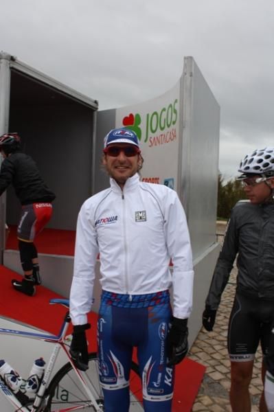 Vladimir Karpets (Katusha) was all smiles at the start of the day, but few were still smiling at the end.