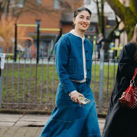 London Fashion Week street style