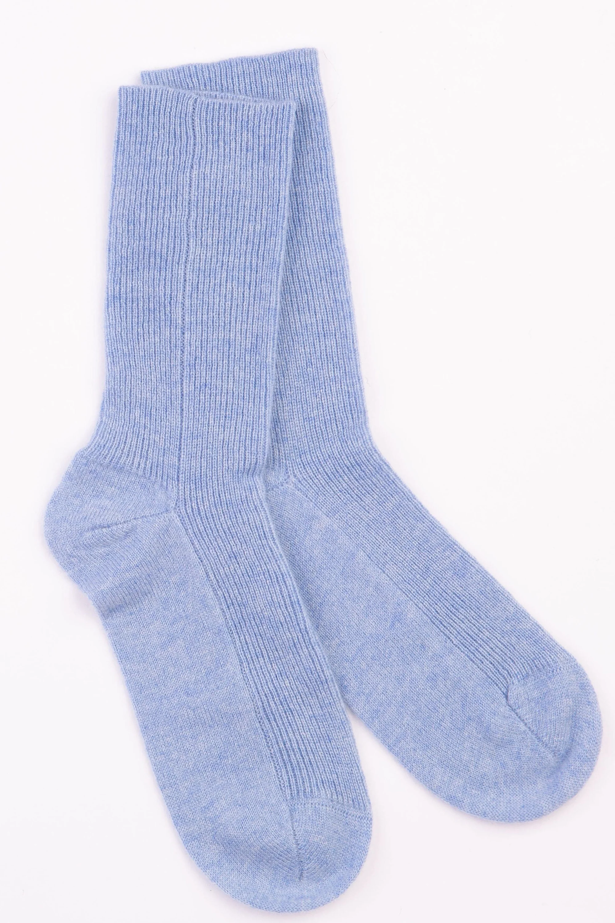 Rib-Knit Socks
