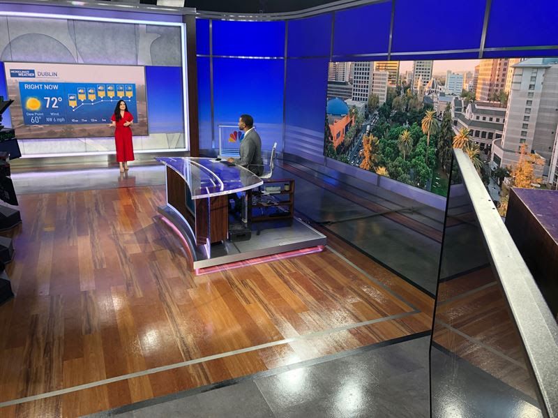 KNTV San Jose&#039;s new studio 