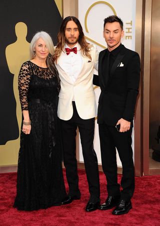 Jared Leto And His Family At The Oscars 2014
