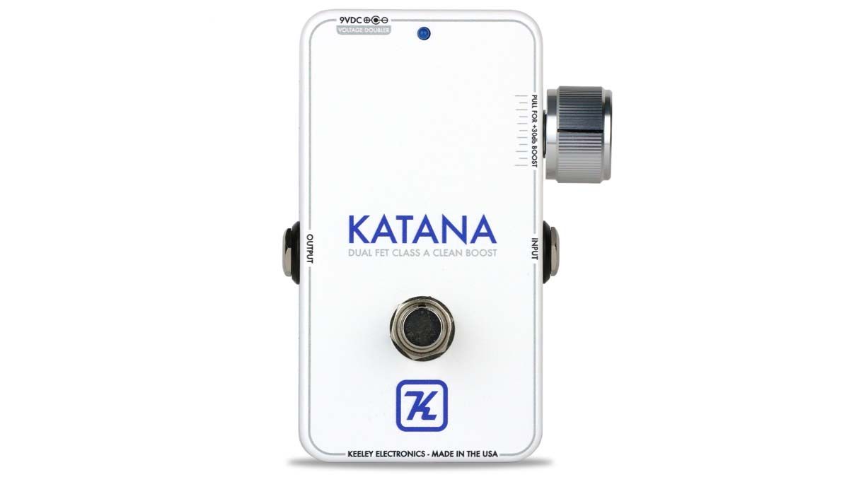 Keeley Electronics brings back the Katana Clean Boost in