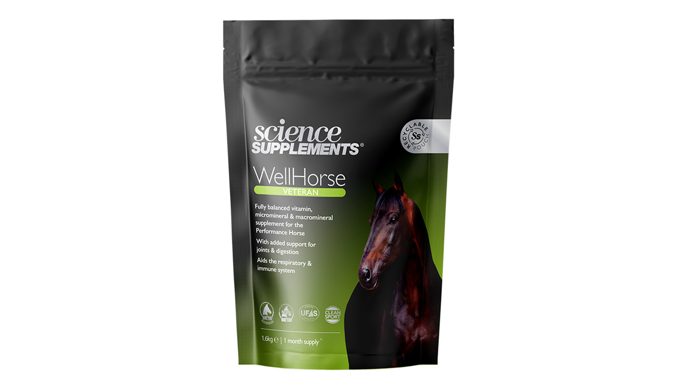 Science Supplements WellHorse Veteran feed balancer for horses