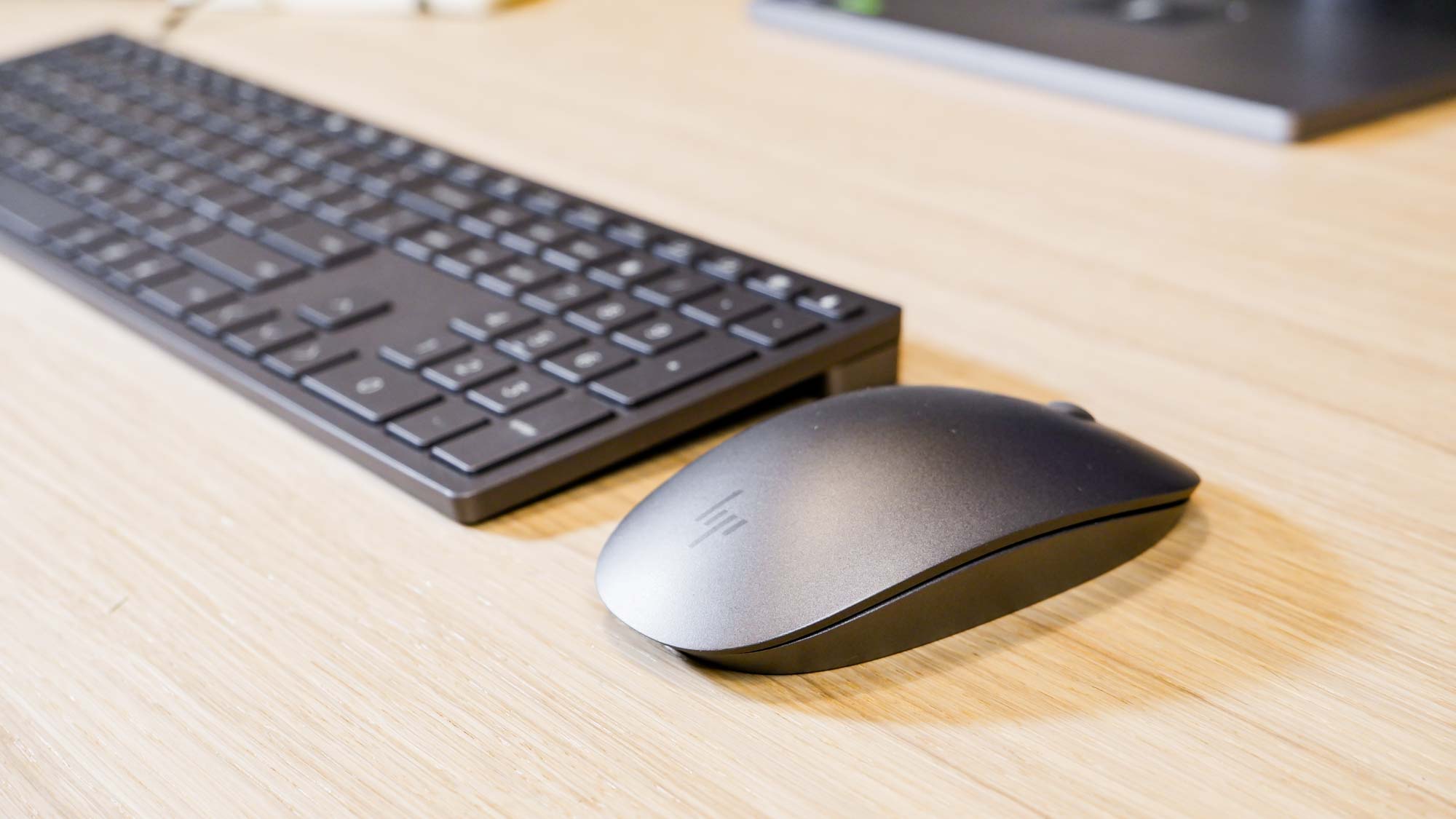 The HP Envy 34 comes bundled with a mouse and keyboard.