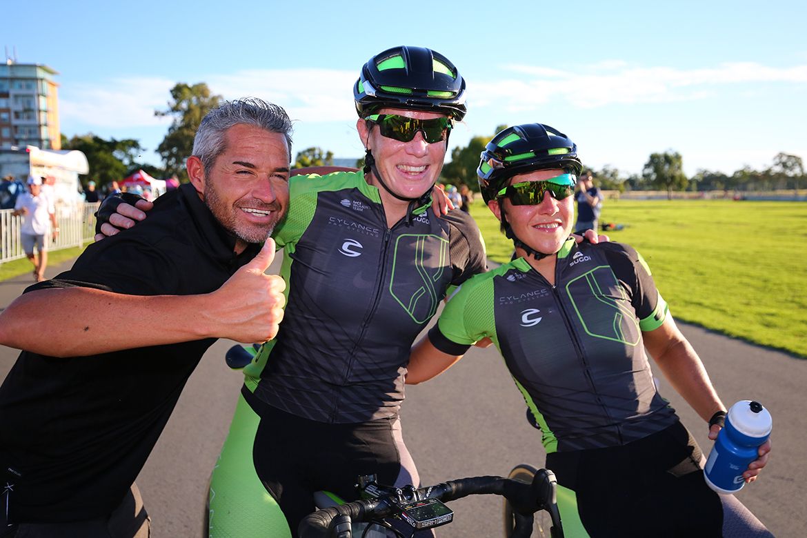 Big smiles from the Cylance squad