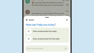 Gemini in Gmail on Android