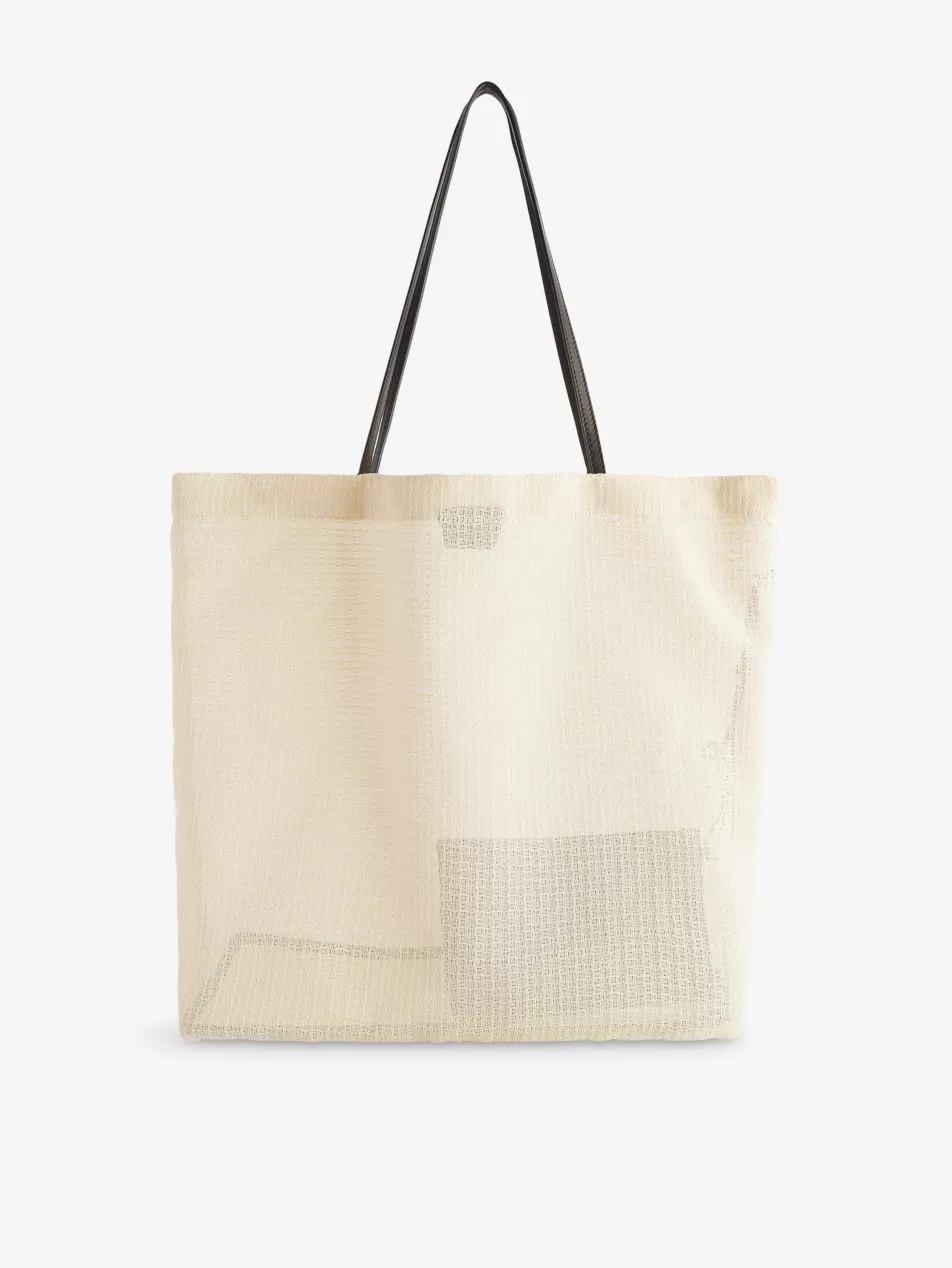 Barn Woven-Mesh Tote Bag
