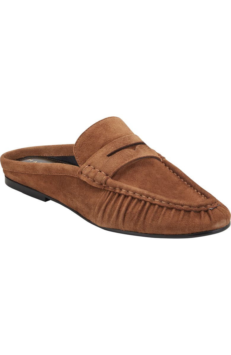 Jaynie Almond Toe Loafer Mule