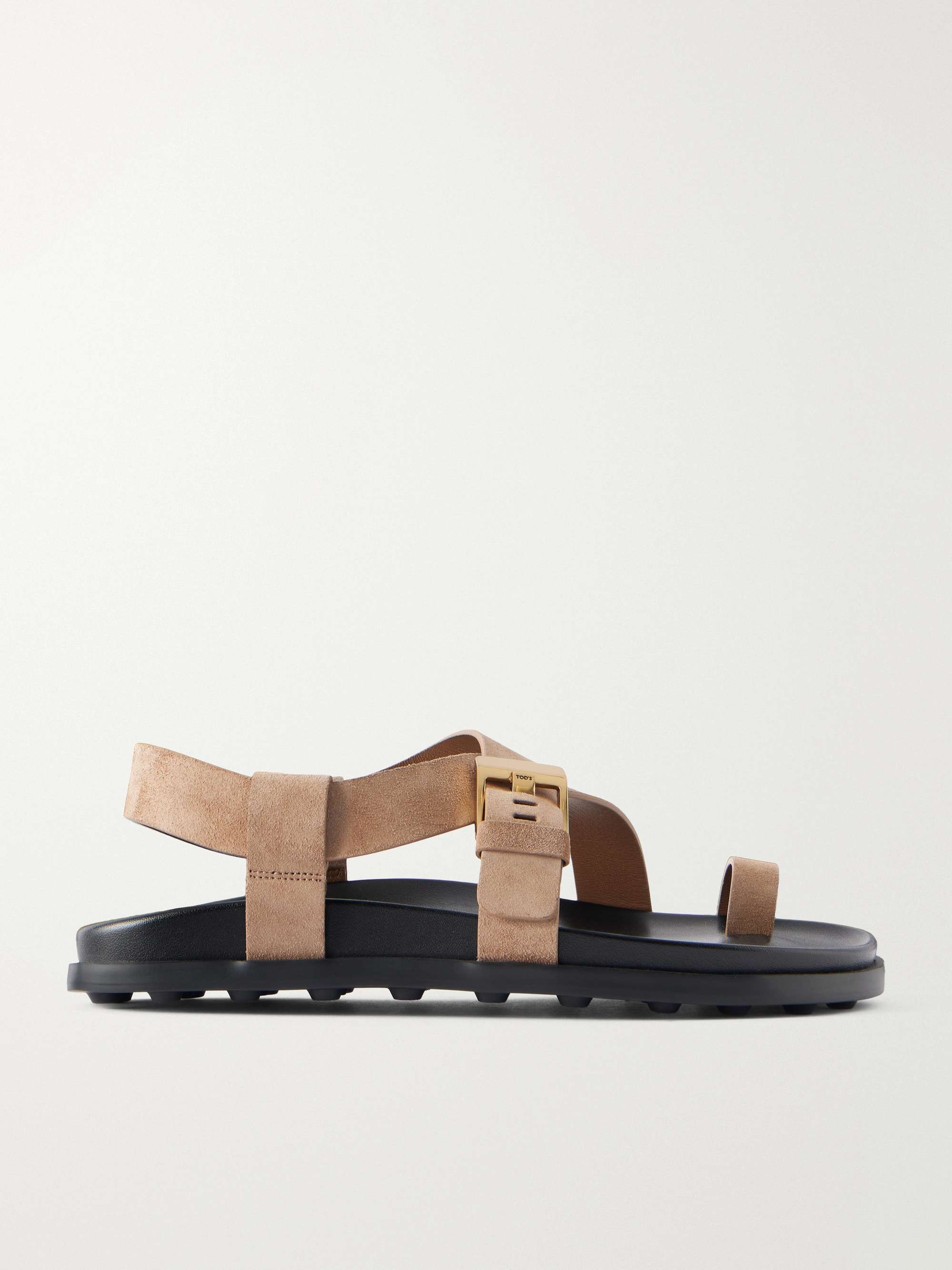 Suede Sandals