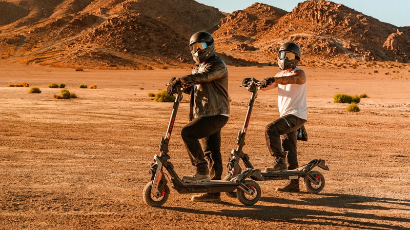 Segway GT3 Pro and GT3 in the desert.