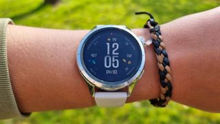 Xiaomi Watch S4 being tested by our reviewer