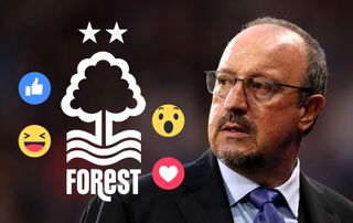 Supporters react to Rafa Benitez's potential Premier League return: Rafael Benitez, Manager of Everton looks on during the Carabao Cup Second Round match between Huddersfield Town and Everton at The John Smith's Stadium on August 24, 2021 in Huddersfield, England.