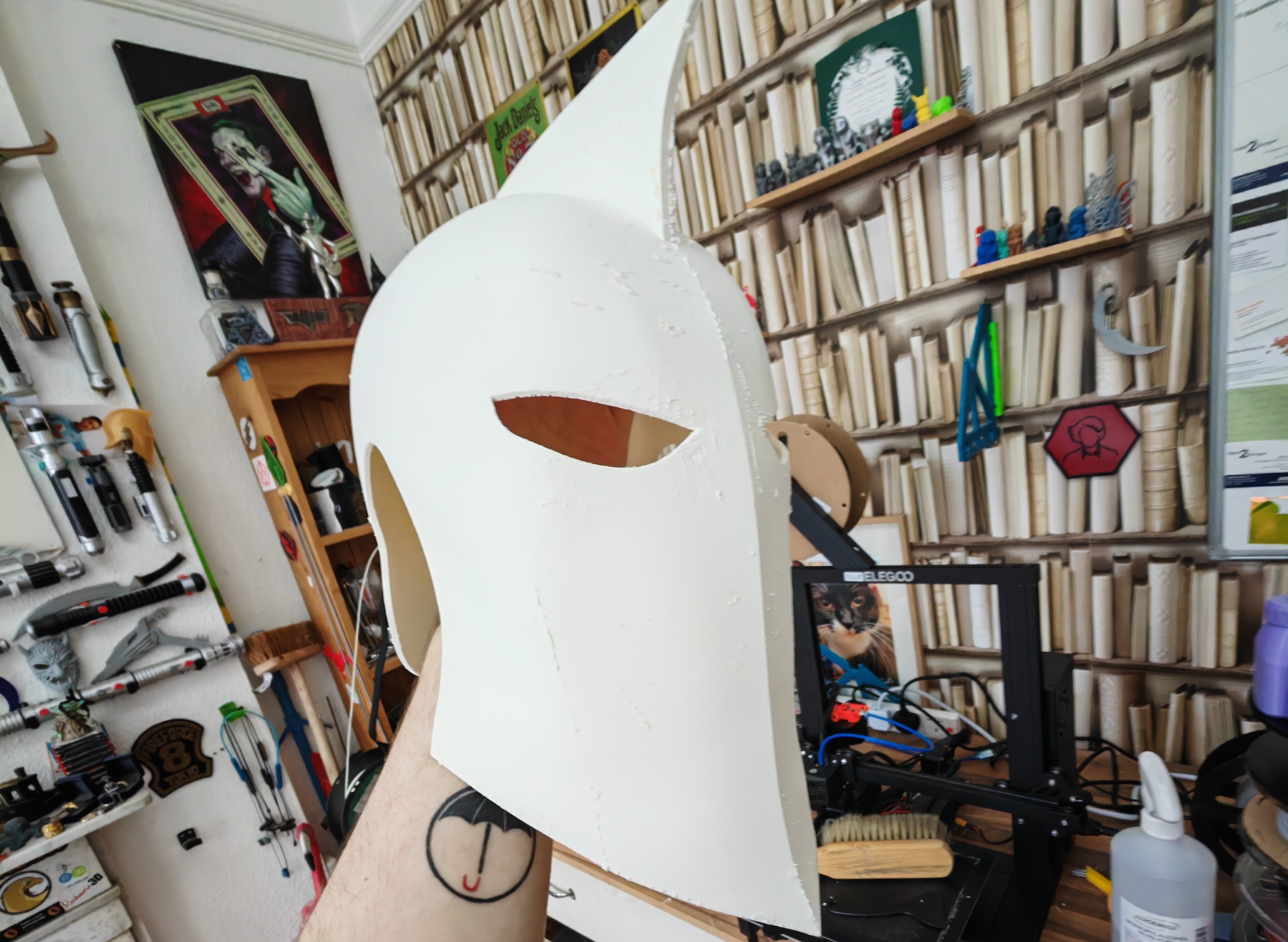 3D Printed Doctor Fate helmet