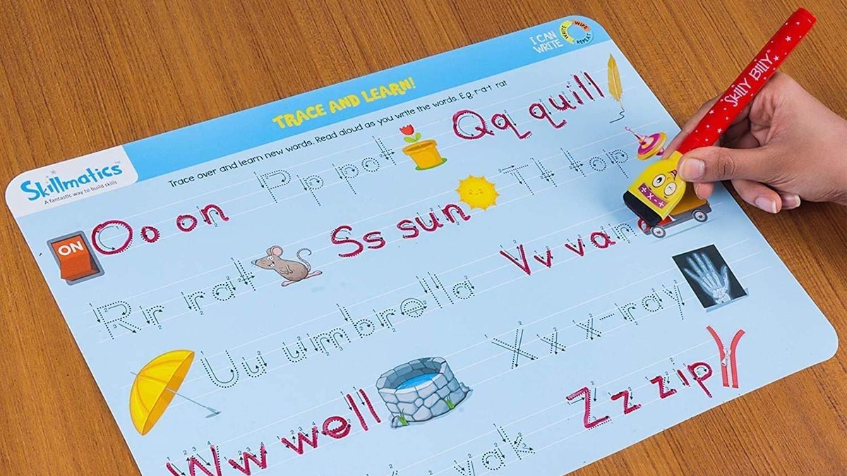 Best toys for preschoolers 2022 - Skillmatics Educational Game: I Can Write_erasable mat