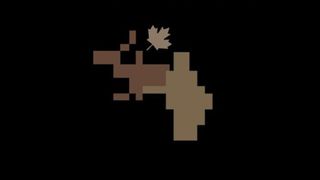 Canadian Army icon that looks like a pixel art design from Minecraft