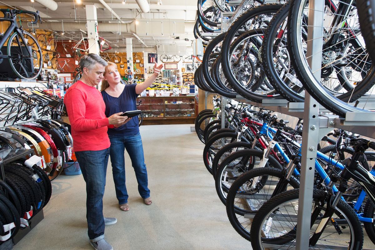 Moore's bicycle deals shop