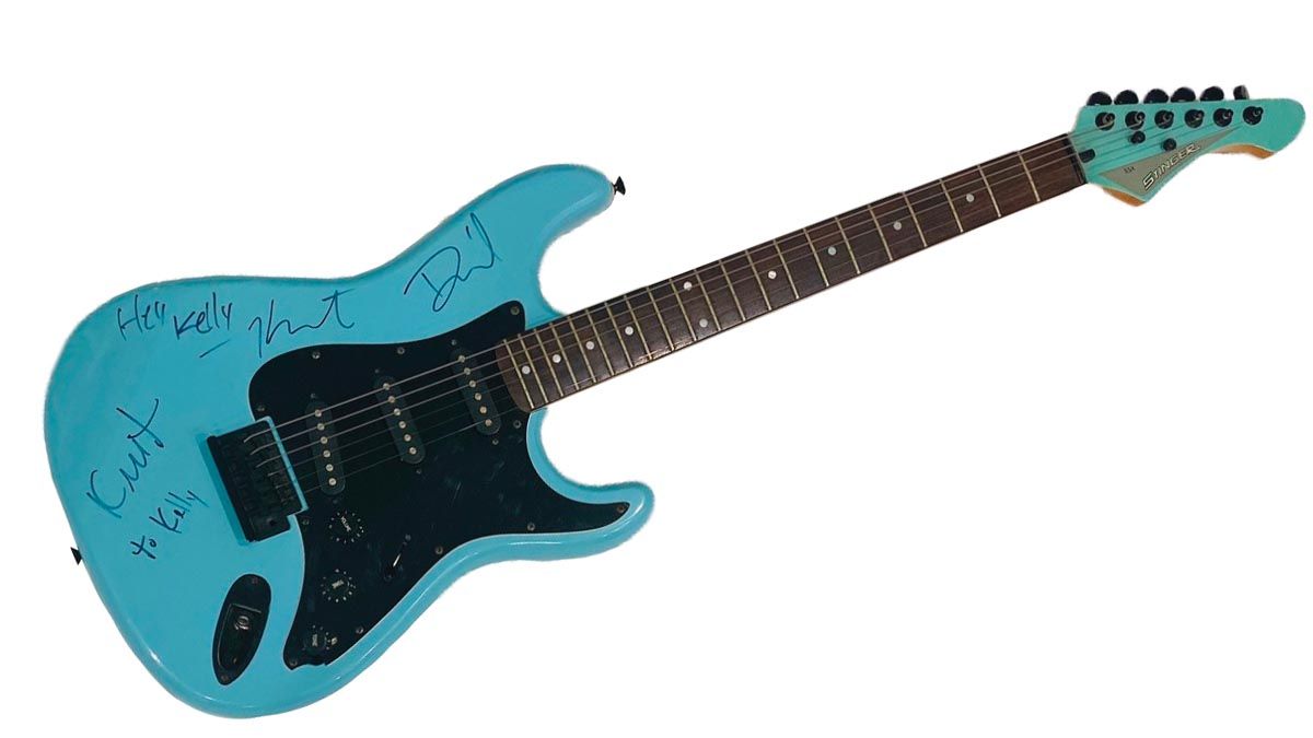 Stinger Strat Signed by Nirvana