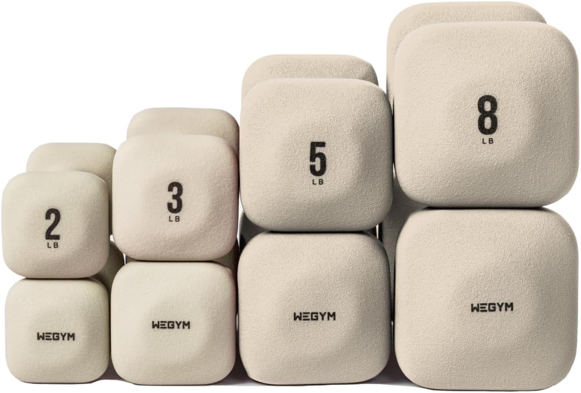 Wegym safegrip dumbbell set