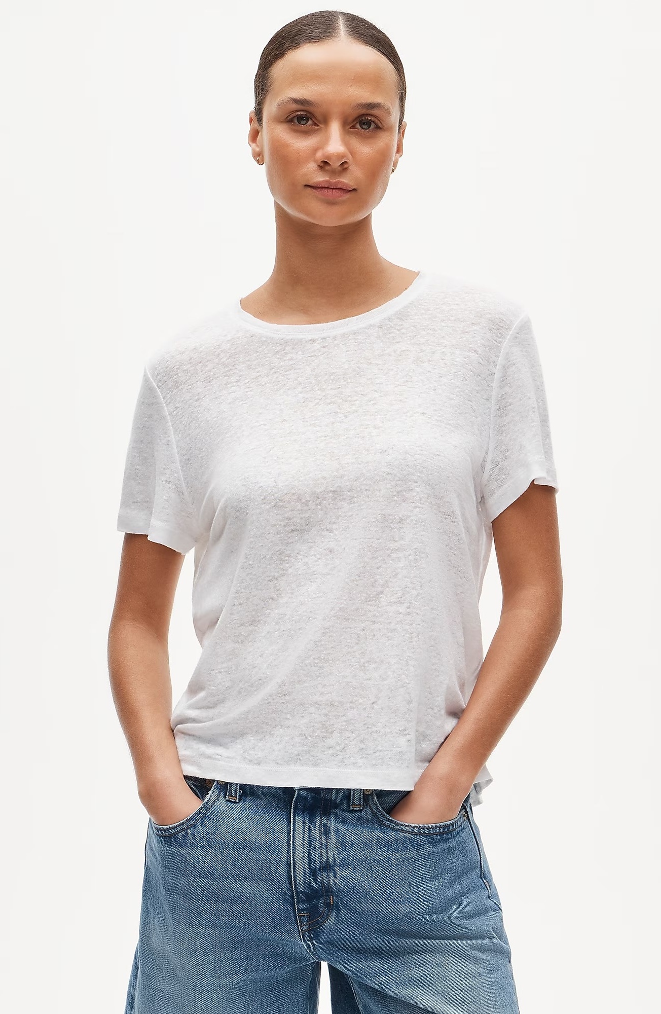 J.Crew, New Relaxed Linen T-Shirt
