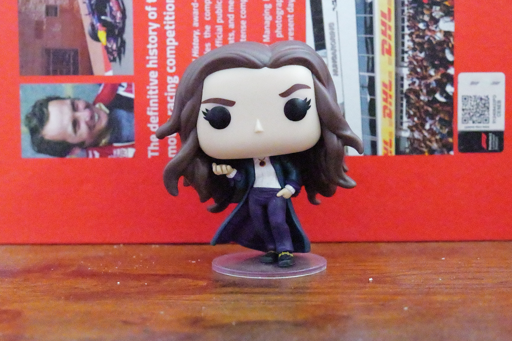 A photo of a bobblehead taken on a Leica Q3 43 camera