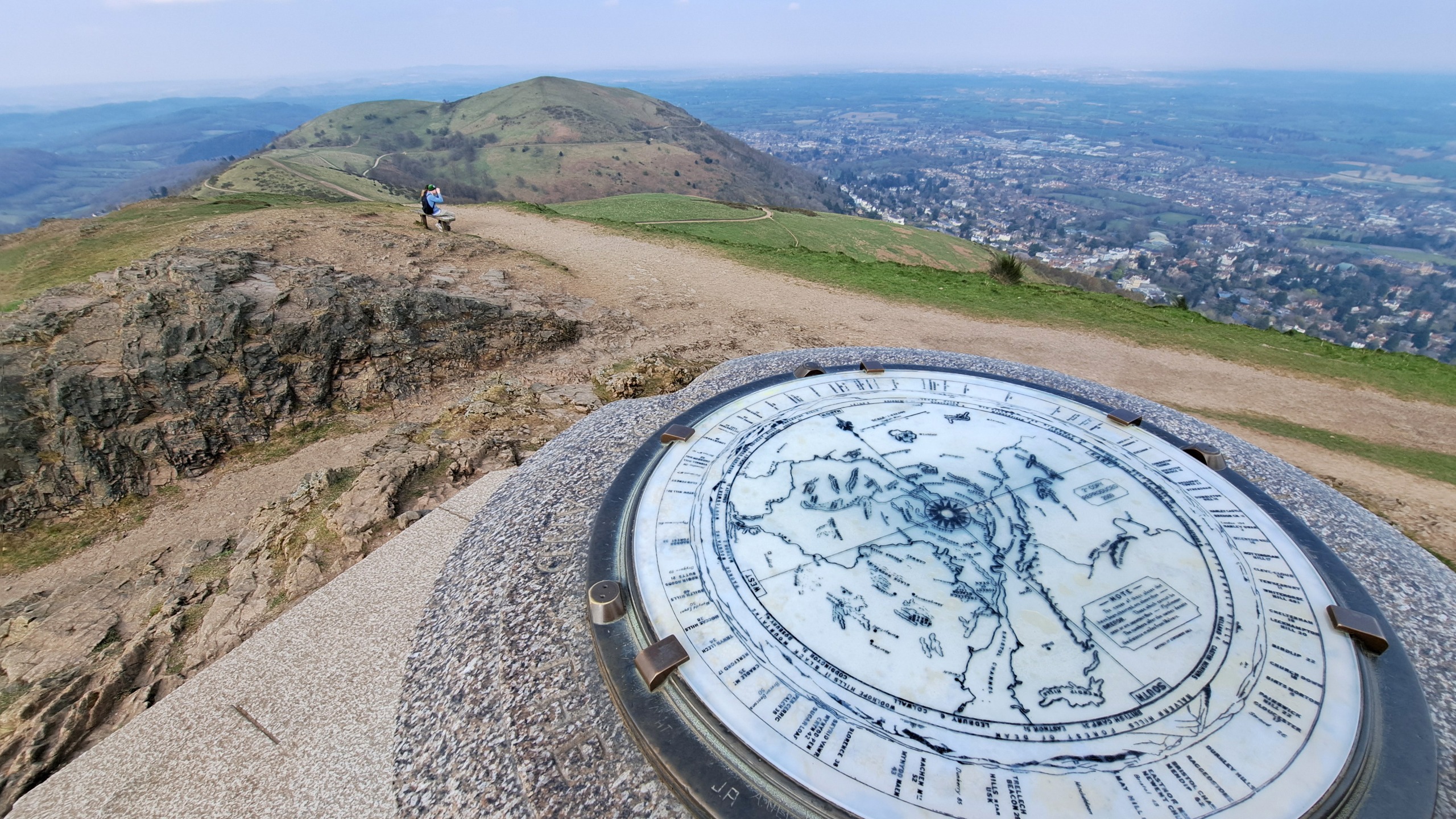 Landscape view as an example of depth of field
