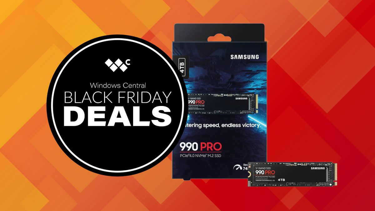 Samsung 990 PRO 4TB Black Friday deal