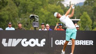 Joaquin Niemann takes a shot at LIV Golf Greenbrier