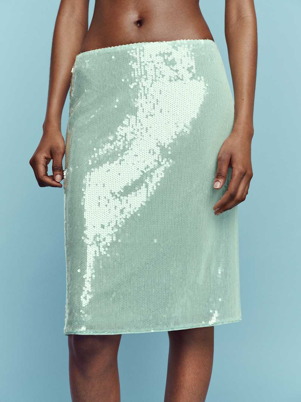 Brodie Sheer Knit Skirt