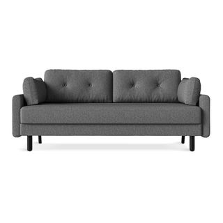 Swyft Model 04 Large 3 Seater sofa bed with dark grey upholstery