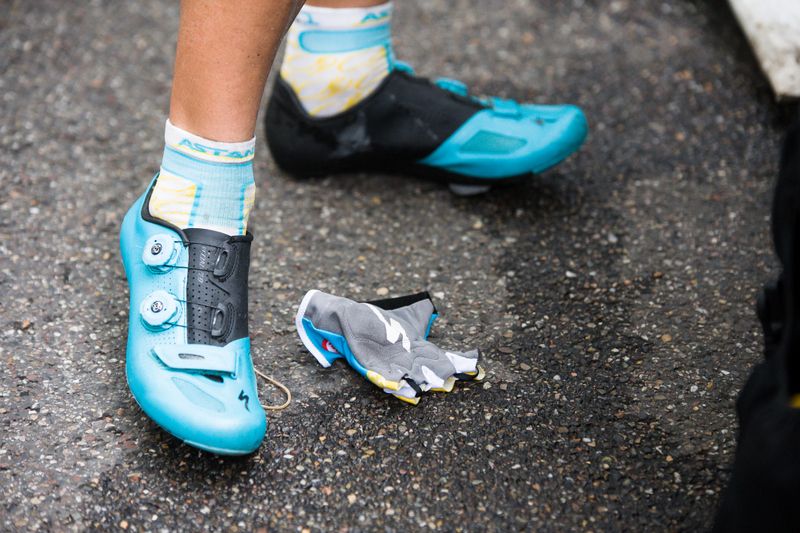 The shoes of the stage 1 winner