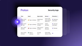 Proton Sentinel interface, promo image