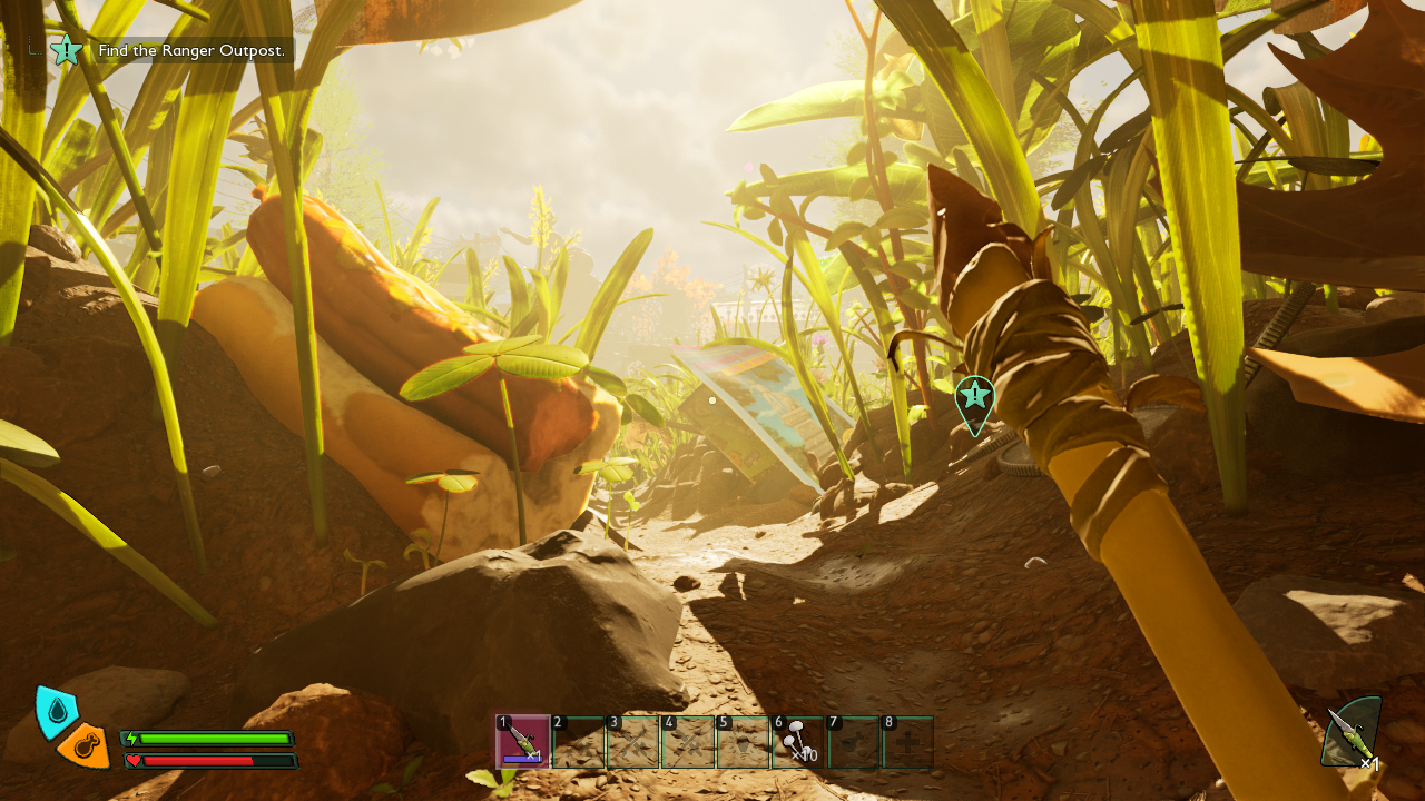 Screenshot of Grounded 2 on ASUS ROG Ally X.