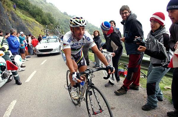 World Champion Paolo Bettini (Quick Step)