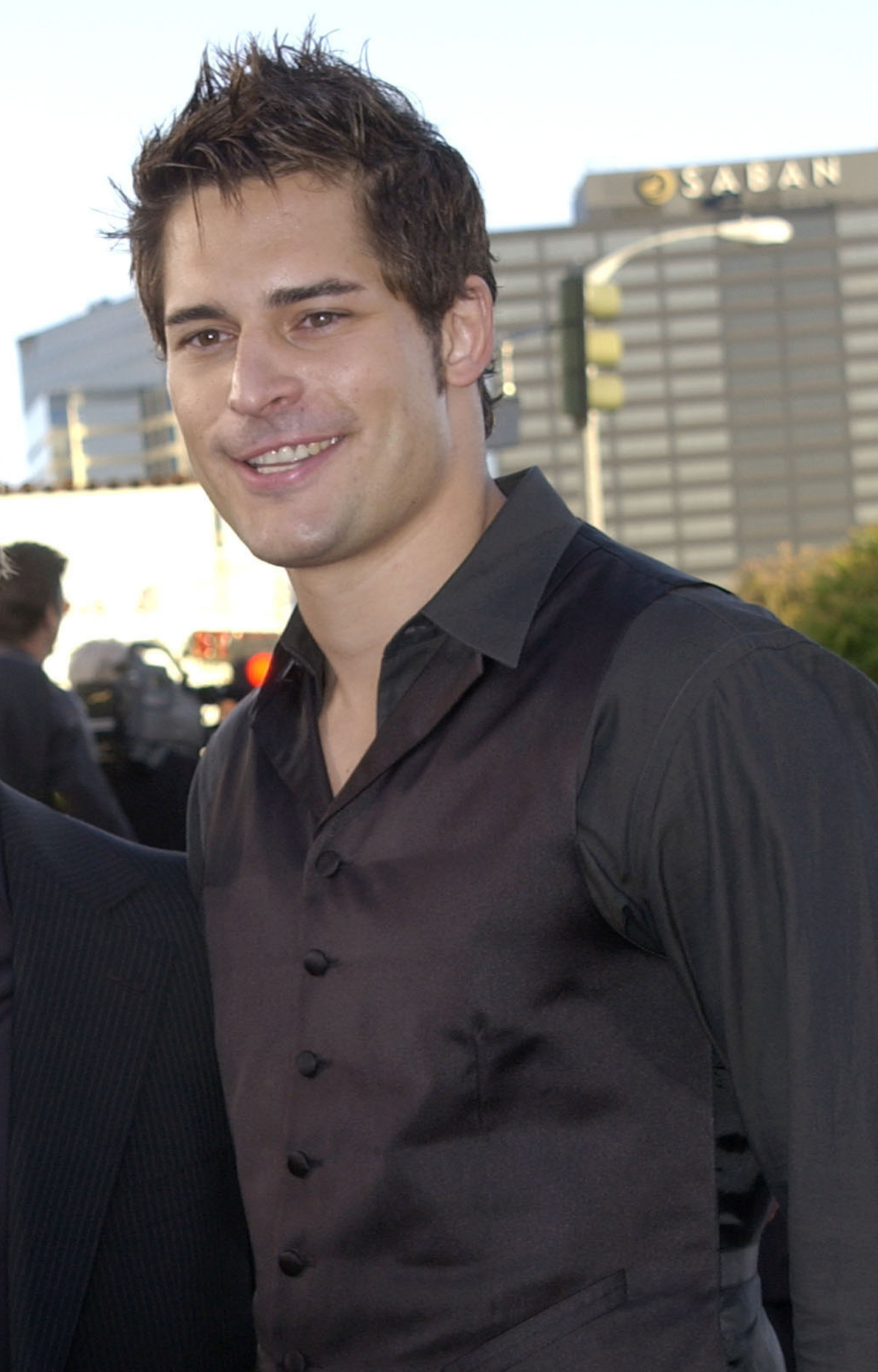 Joe Manganiello at the premiere of Spider-man