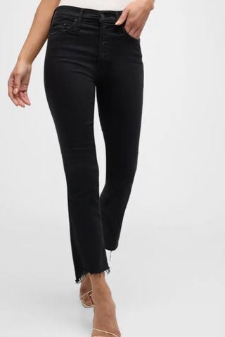 The Insider Crop Step Fray Jeans