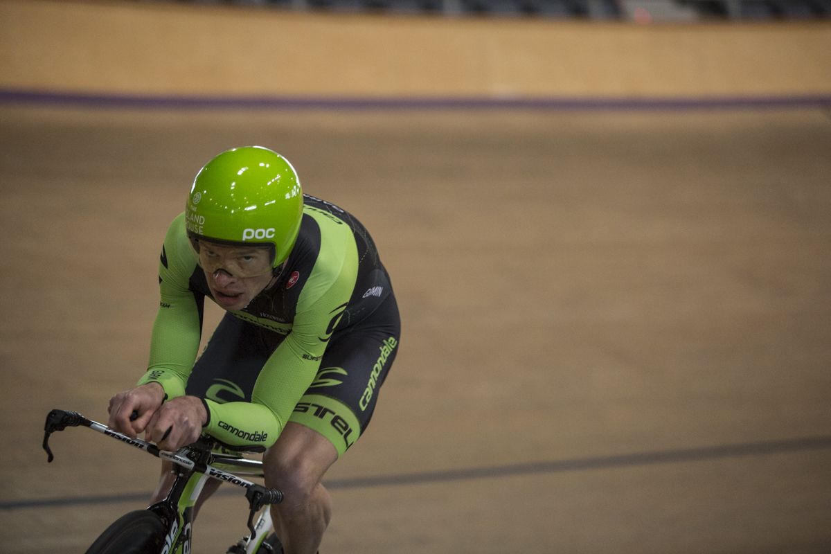 Ben King on the track