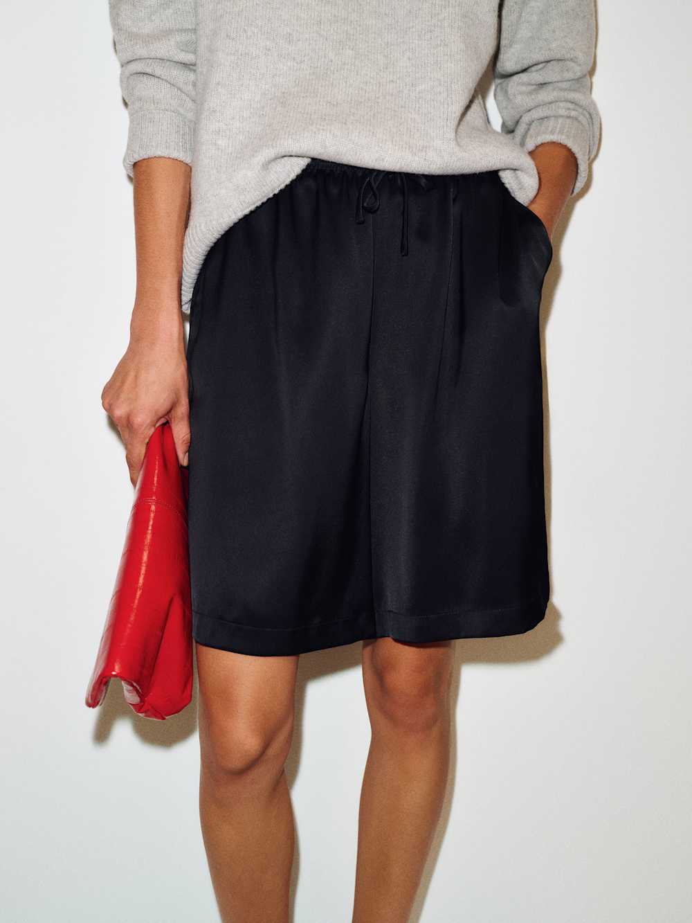 Sandy Satin Short