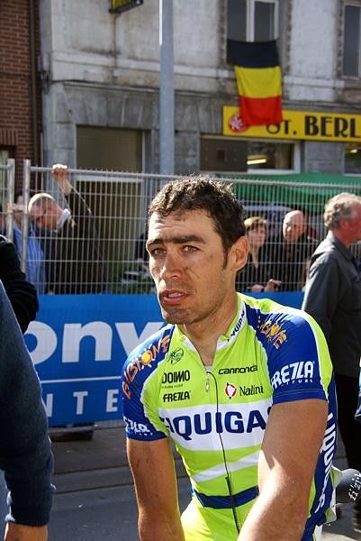 Manuel Quinziato (Liquigas) did a great race but in the end he was not rewarded.