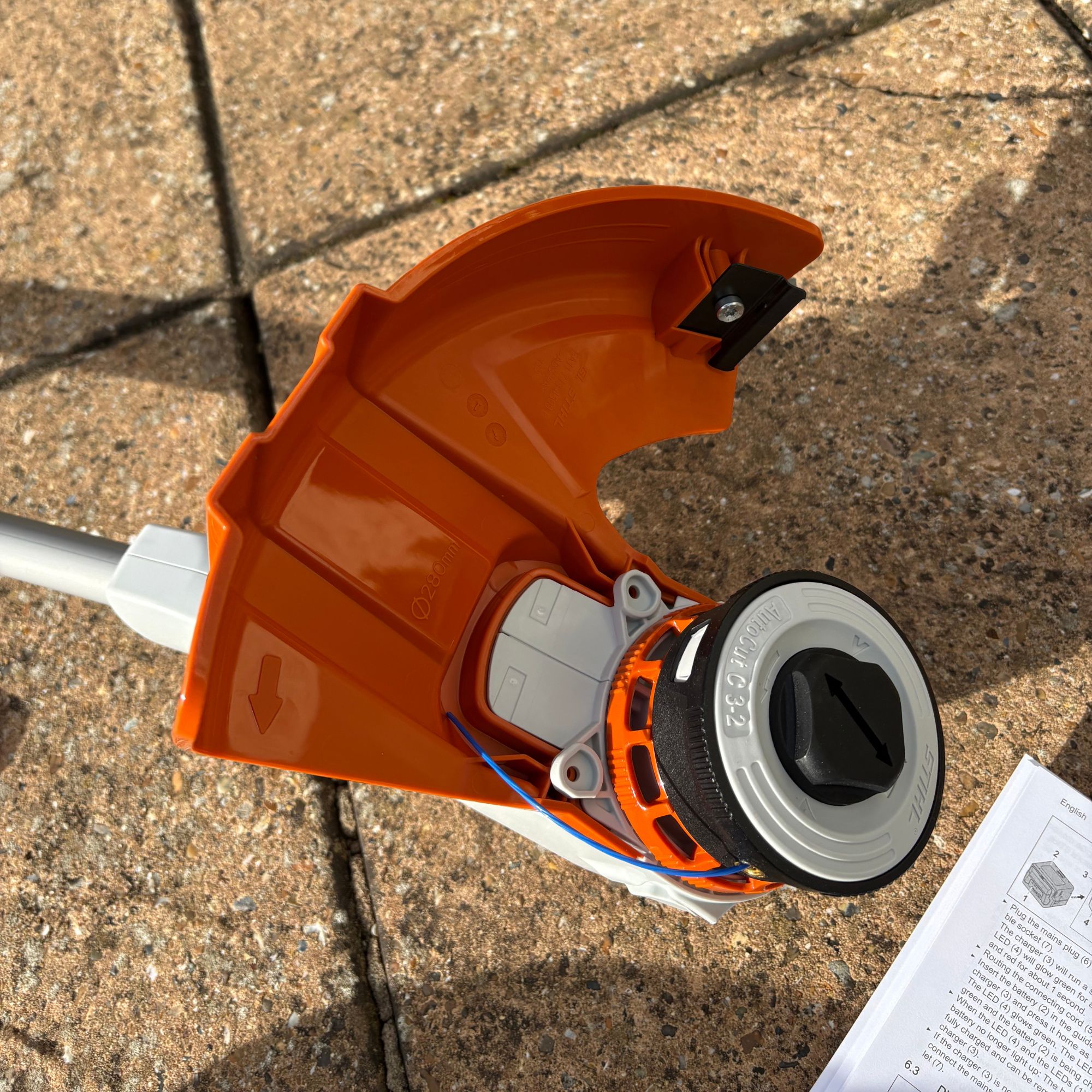 Assembling STIHL FSA 50 Cordless Grass Trimmer