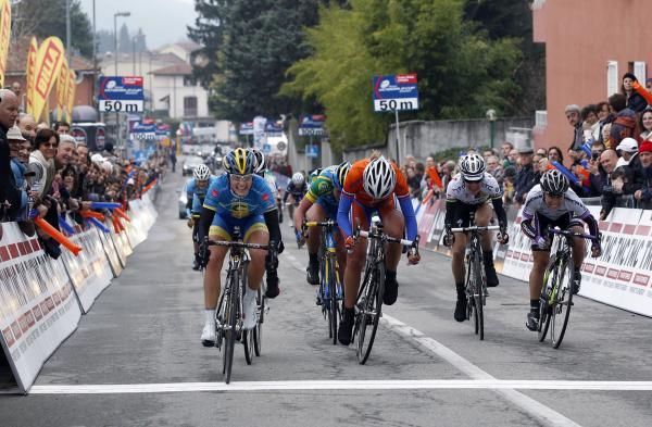 The sprint for the placings