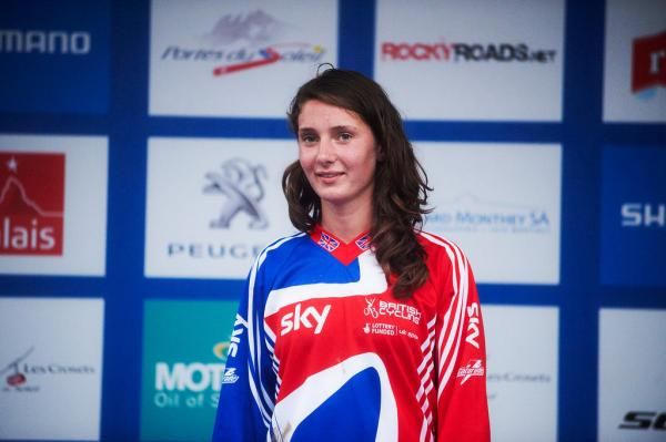 2011 Junior Downhill World Champion Manon Carpenter